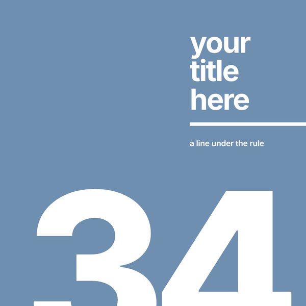 Amped title: giant number